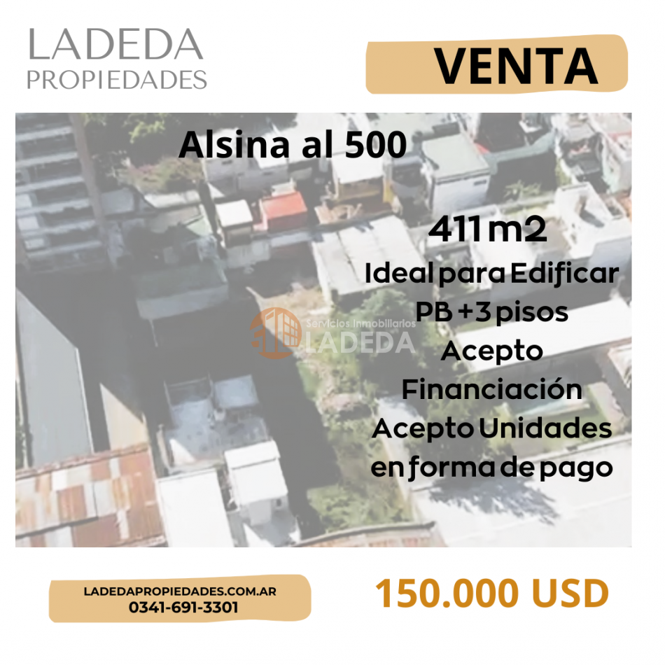 LOTE EN PULMON DE MANZANA