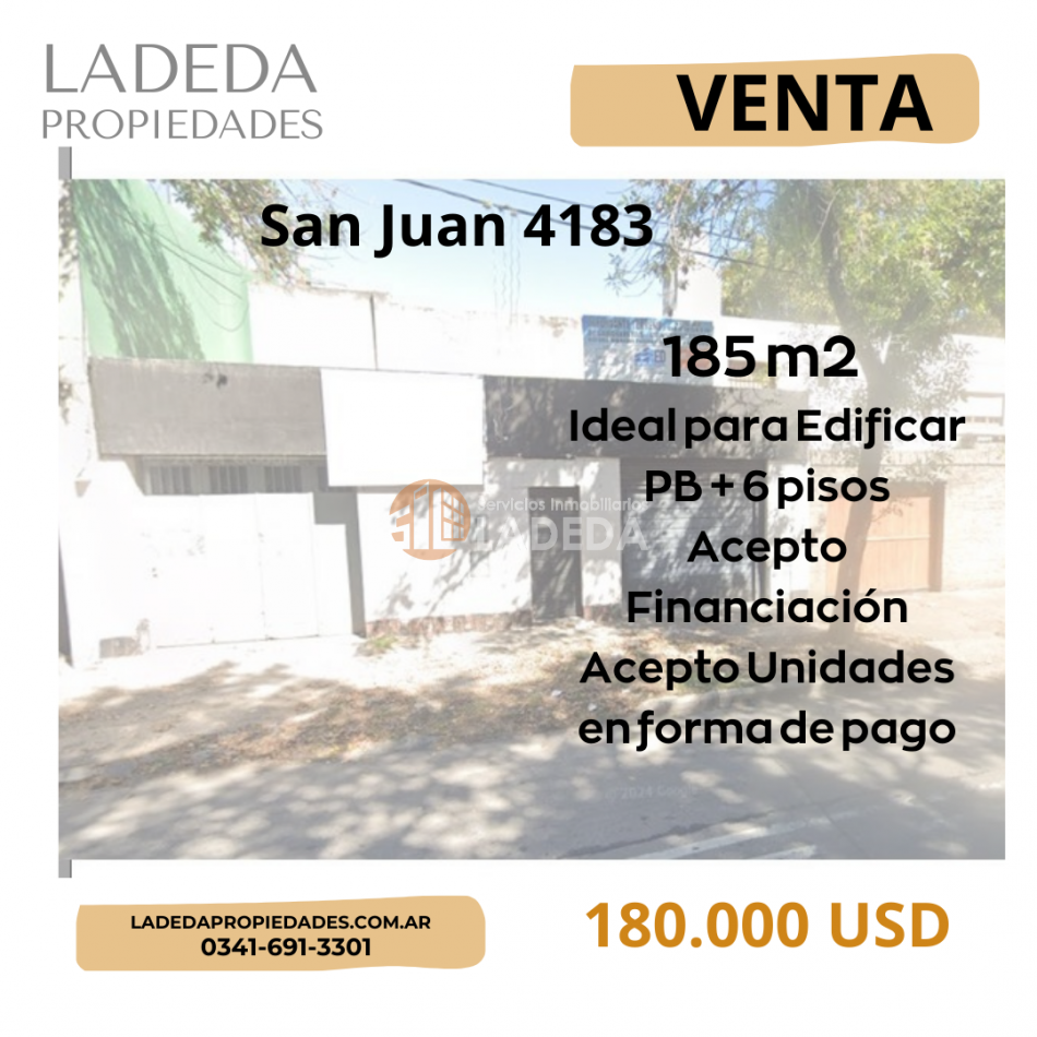 Lote Ideal Constructoras Calle San Juan 4183