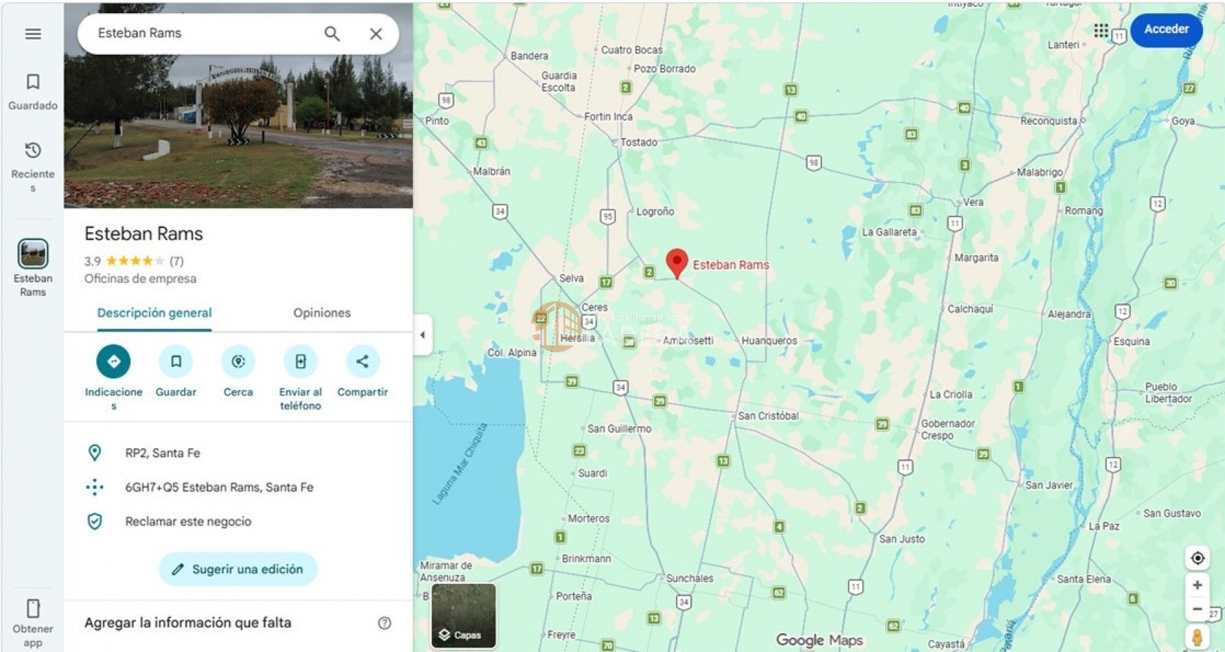 CAMPO PARA LA VENTA 