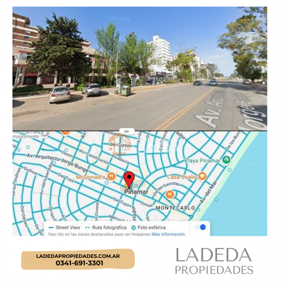 DEPARTAMENTO P.B. EN PINAMAR PARA 4 PERSONAS